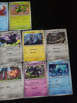 Pokemon Tcg - Journey Together 12 Card Lot (4 Holo) - Image 4