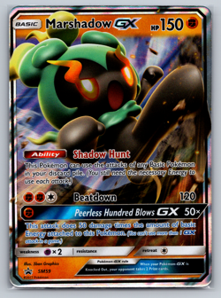 Marshadow GX SM59- NM Promo Rare Pokemon Card - Image 1