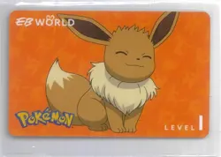New EEVEE Pokemon Day EB Games Level 1 Membership Card Promo! Limited Edition! - Image 1