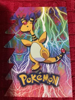 Pokemon Topps Stage 3 #181 Ampharos 12 Of 15 TV Animation Card - Image 1
