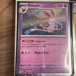 Pokemon Prismatic Evolutions 8 Cosmos Promo Cards - Costco Mini Tin Promos - Image 4