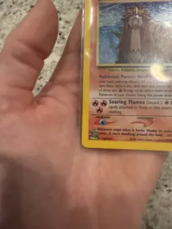 Entei Neo Revelation Holo Rare Pokemon TCG Card 6/64 LP Condition - Image 5