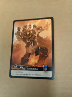 * Warcraft TCG Time Walkers Single Card Anduin Lothar - Image 2