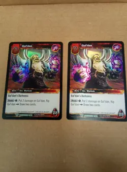 * Warcraft TCG Time Walkers Single Card Gul'dan - Image 1