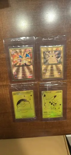 Pokemon Celebrations UPC All Promo Cards (Metal Charizard & Metal Pikachu - Image 1