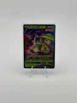 Breloom V 006/264 Fusion Strike Ultra Rare Holo Pokemon TCG Card NM - Image 1