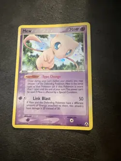 Pokemon Mew Holo Card 10/92 from EX Legend Maker 2006 NM - Image 1