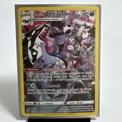 Holo Galarian Obstagoon TG10/TG30 Ultra Rare Astral Radiance Pokemon MINT Card - Image 1