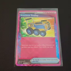 Pokemon Card Precious Trolley 185/191 Surging Sparks Ace Spec Rare NM - Image 1
