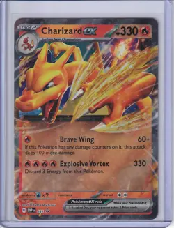 Charizard ex 161 Sv: Scarlet & Violet Promo Cards Holo NM/MINT - Image 2
