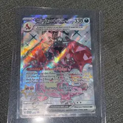 Pokemon Card Charizard EX SVP 074 Scarlet & Violet Black Star Promo Full Art NM - Image 1