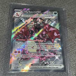 Pokemon Card Charizard EX SVP 074 Scarlet & Violet Black Star Promo Full Art NM - Image 3