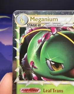 Meganium Prime ~ Black Star Promo HGSS08 ~ Holo Pokemon Card ~ LP/Excellent - Image 2