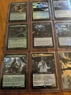 Mtg Magic Spider-Man Lot Of 9 Cards Pictured Foils/Borderless & More - Image 2