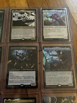 Mtg Magic Spider-Man Lot Of 9 Cards Pictured Foils/Borderless & More - Image 4