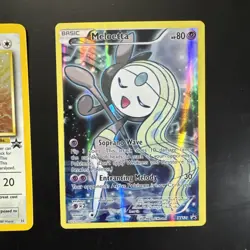 Pokemon HOLO CARD Lot of 5,Eevee Promo,Meloetta,Wigglytuff,Pidgeot and Slowbro - Image 3