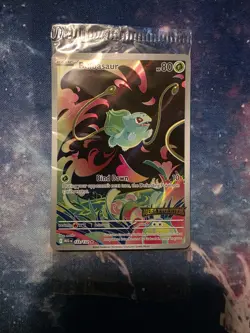 Pokemon Card Bulbasaur 133/132 Mega Evo Stamped Promo Sealed - Image 1
