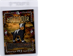 Peruvian Halloween pokemon Card Houndour - Image 1