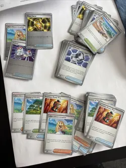Pokemon TCG Mega Evolution Trainer, Support, item, Stadium Lot 100 Cards - Image 1