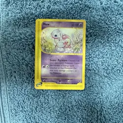 Mew 55/165 E reader Expedition Pokemon Card NON HOLO - MP/HP - Image 1