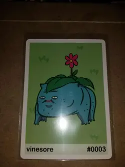 Pookiemoot Parody Card Fan Art Derpy Vinesore - Image 1