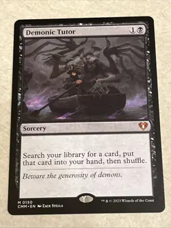 Demonic Tutor Commander Masters Regular Card - Image 1