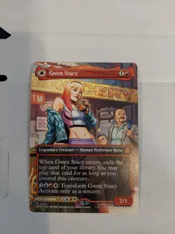 Gwen Stacy (0202) (Borderless) Marvel's Spider-Man Regular - Image 1