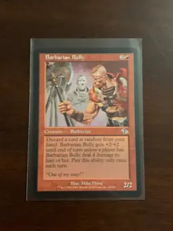 Magic the Gathering Judgment Barbarian Bully - Image 1