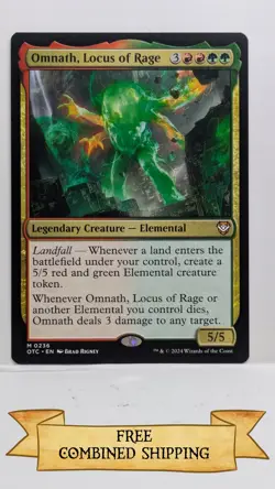 Omnath, Locus of Rage Commander: Outlaws of Thunder Junction Regular - Image 1