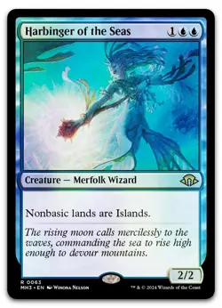 Harbinger of the Seas #63 (Foil) (NM) Modern Horizons 3 MH3 Magic MTG - Image 1