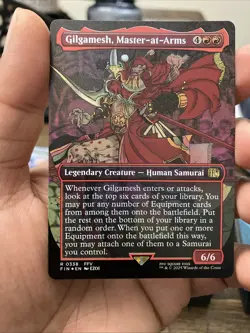 Gilgamesh, Master-at-Arms (Borderless) Final Fantasy Foil - Image 1