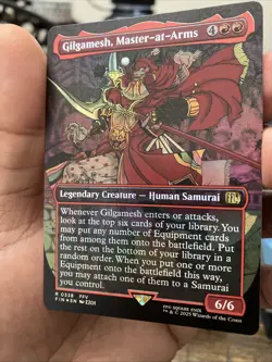 Gilgamesh, Master-at-Arms (Borderless) Final Fantasy Foil - Image 3