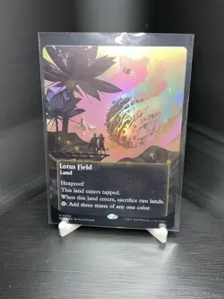 Lotus Field (0068) (Borderless) Edge of Eternities: Stellar Sights Foil - Image 1