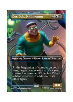 Magic the Gathering MTG SPE Doc Ock, Evil Inventor 24 Regular Near Mint - Image 1