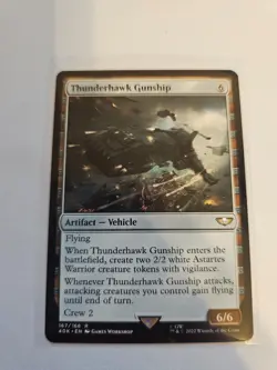 Thunderhawk Gunship MTG 40K LP - Image 1