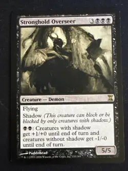 1x Stronghold Overseer (133) Time Spiral LP MTG Magic the Gatheirng x1 MKE - Image 1