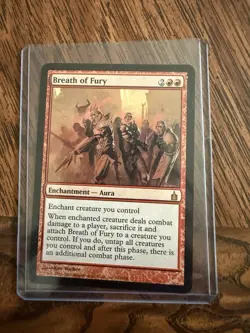 2005 Ravnica: City of Guilds Breath of Fury Mint MTG - Image 1