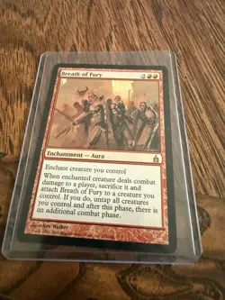 2005 Ravnica: City of Guilds Breath of Fury Mint MTG - Image 2