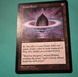 Lotus Petal - Tempest - MTG - Magic the Gathering - Image 2