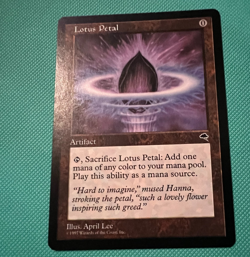 Lotus Petal - Tempest - MTG - Magic the Gathering - Image 3