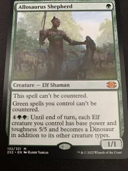 Allosaurus Shepherd Double Masters 2022 Regular - Image 1