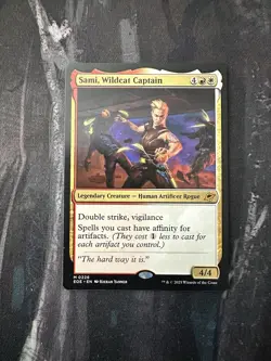 Mtg Sami, Wildcat Captain - Edge Of Eternities PACK FRESH - Image 1