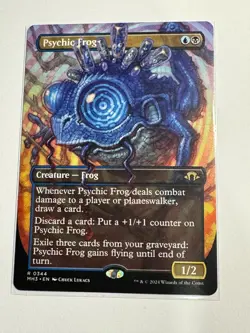 Psychic Frog (Borderless) Modern Horizons 3 MTG NON FOIL Magic the Gathering - Image 1