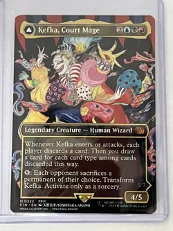 Kefka, Court Mage (0322) (Borderless) Final Fantasy Regular - Image 2