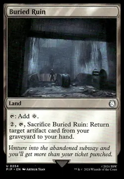 Universes Beyond: Fallout #254 Buried Ruin - Image 1