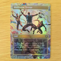 Mtg Magic Spider Man Multiversal Passage Rare Extended Art Foil - Image 1