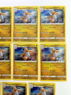 Pokemon Tcg Lot of 11 Dragonite Reverse Holo Common basic - Image 4