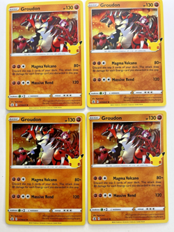 Pokemon Tcg Lot of 4 Holo Rare Common basic - Image 1