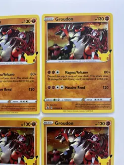 Pokemon Tcg Lot of 4 Holo Rare Common basic - Image 3