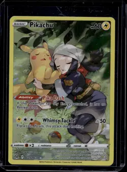 Pokemon TCG Pikachu TG05/TG30 Lost Origin Trainer Gallery NM (A) - Image 1